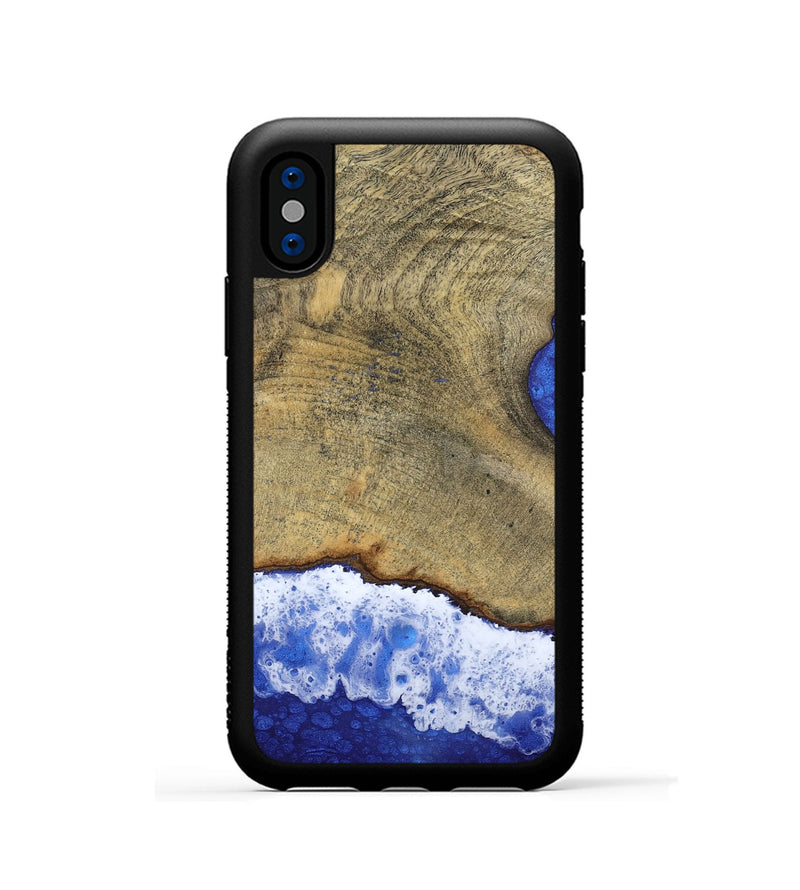 iPhone Xs Wood Phone Case - Zackery (Coastal, 812042)