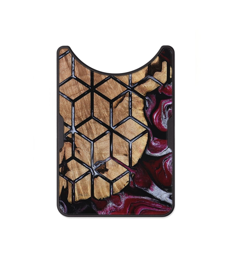 Alloy Wood Wallet - Kareem (Pattern, 812055)