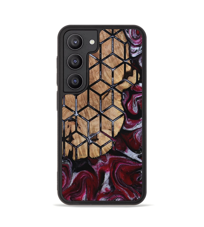 Galaxy S23 Wood Phone Case - Kareem (Pattern, 812055)