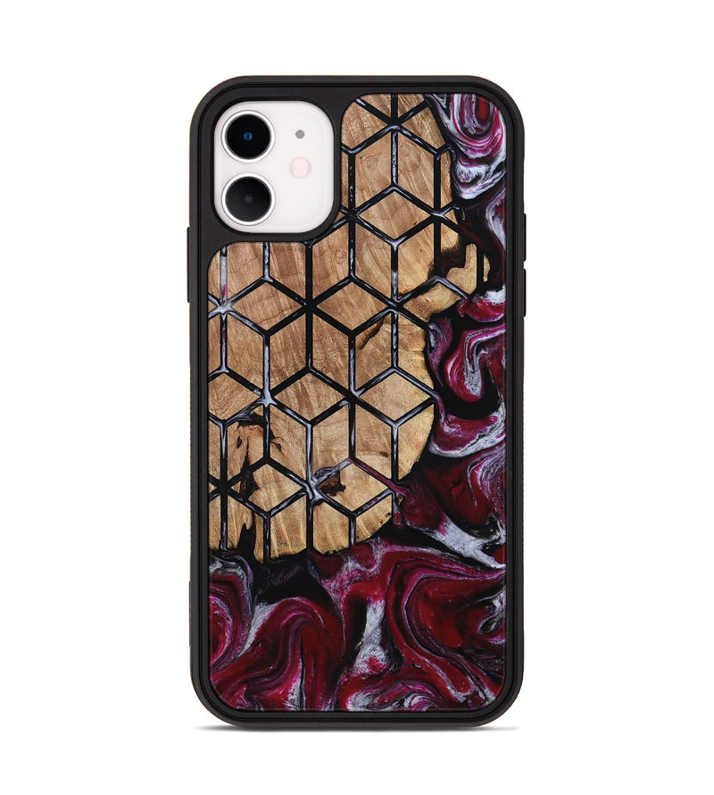 iPhone 11 Wood Phone Case - Kareem (Pattern, 812055)