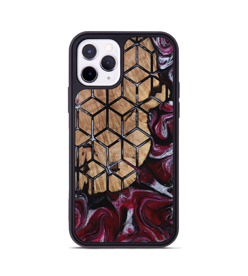 iPhone 11 Pro Wood Phone Case - Kareem (Pattern, 812055)