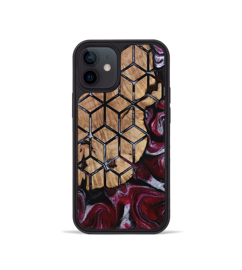 iPhone 12 mini Wood Phone Case - Kareem (Pattern, 812055)