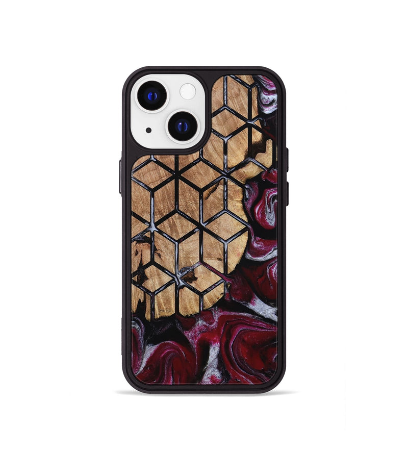 iPhone 13 mini Wood Phone Case - Kareem (Pattern, 812055)