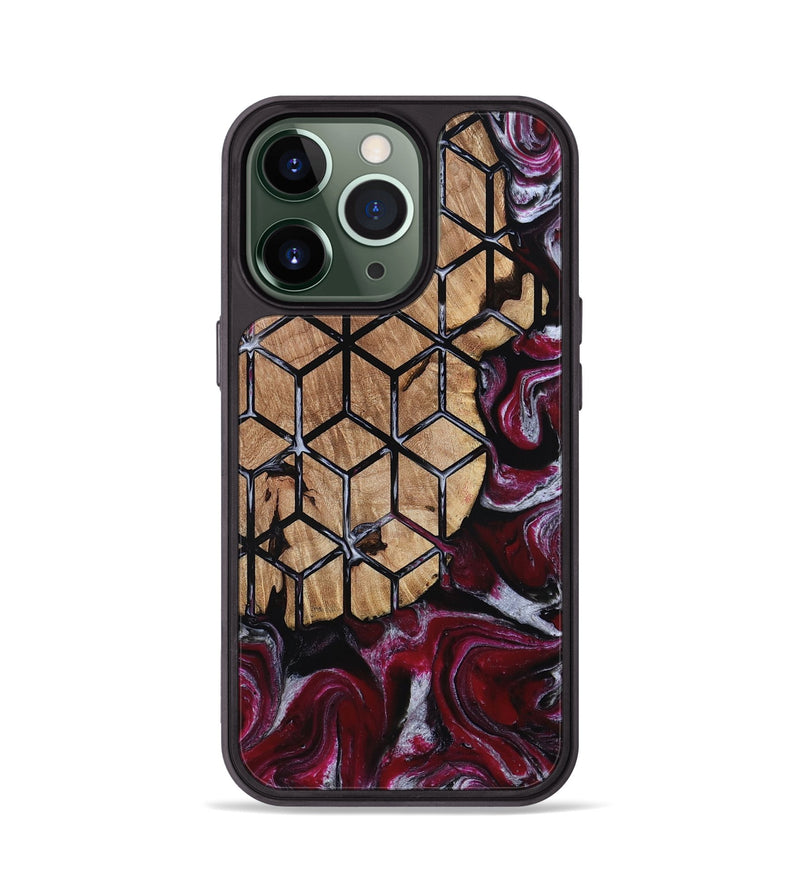 iPhone 13 Pro Wood Phone Case - Kareem (Pattern, 812055)