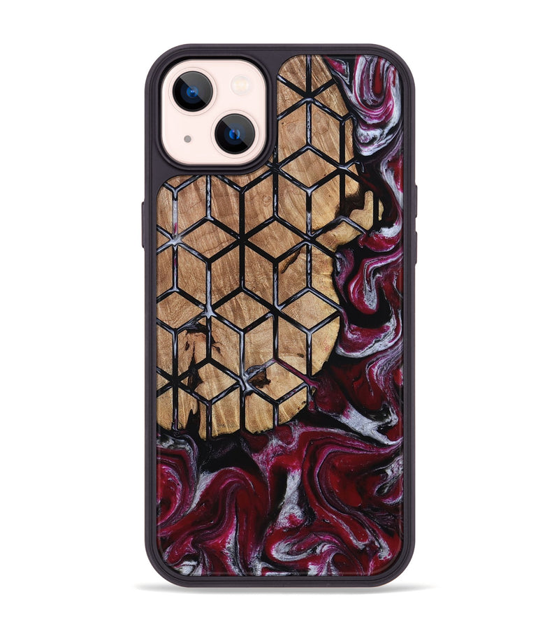 iPhone 14 Plus Wood Phone Case - Kareem (Pattern, 812055)