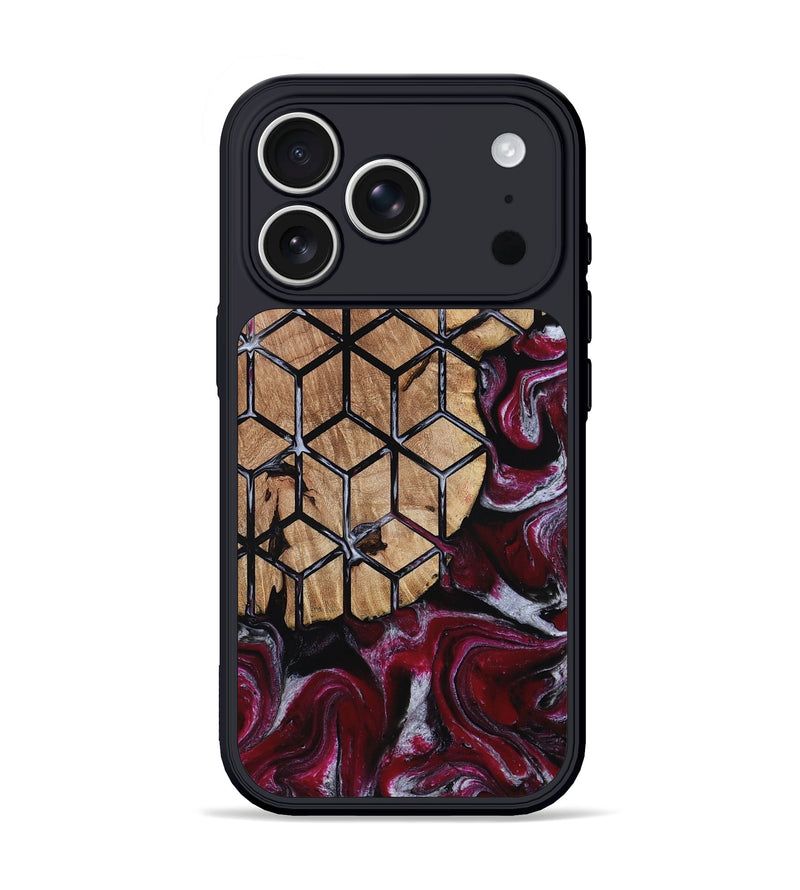 iPhone 17 Pro Wood Phone Case - Kareem (Pattern, 812055)