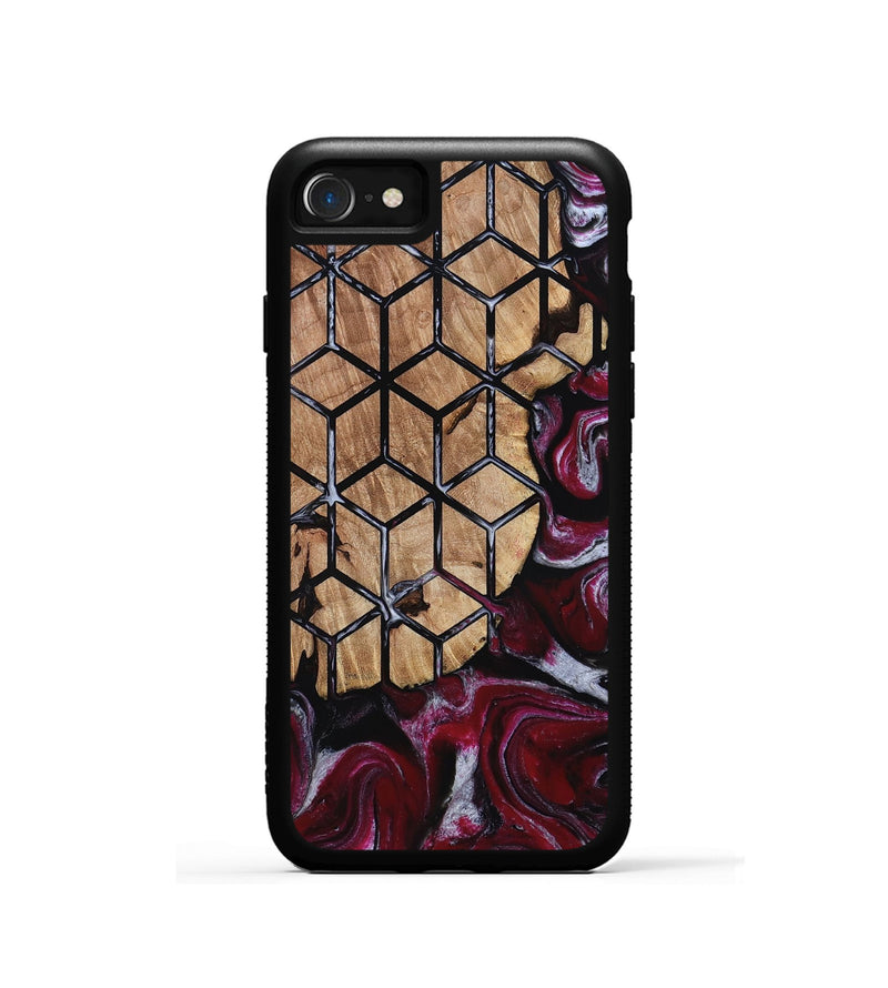 iPhone SE Wood Phone Case - Kareem (Pattern, 812055)