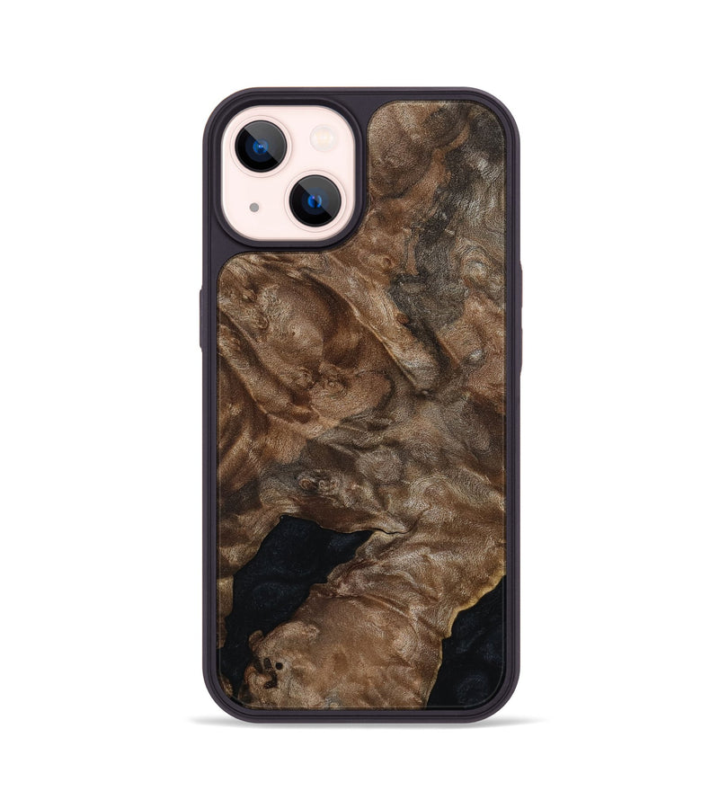 iPhone 14 Wood Phone Case - Palmer (Wood Burl, 812091)