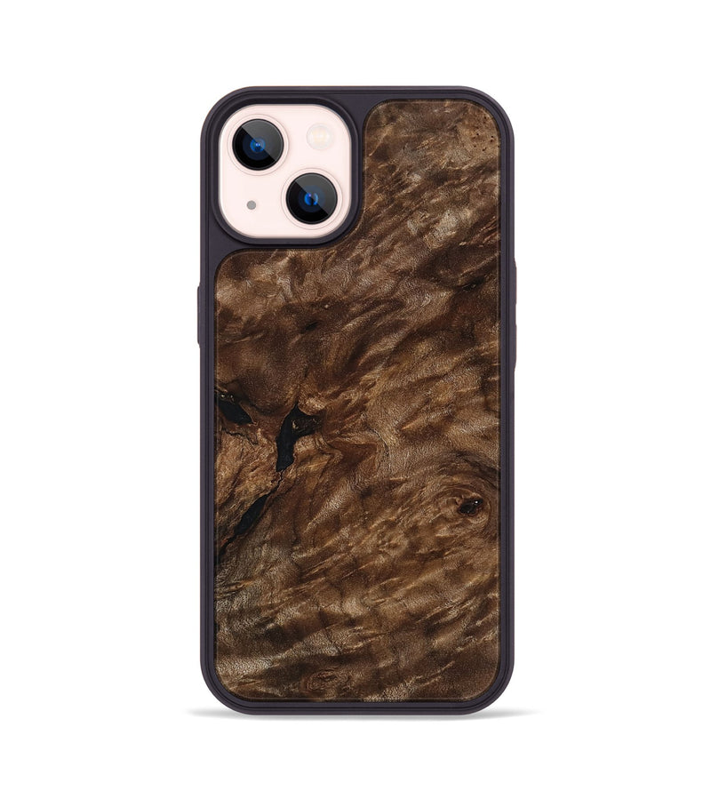 iPhone 14 Wood Phone Case - Asia (Wood Burl, 812092)