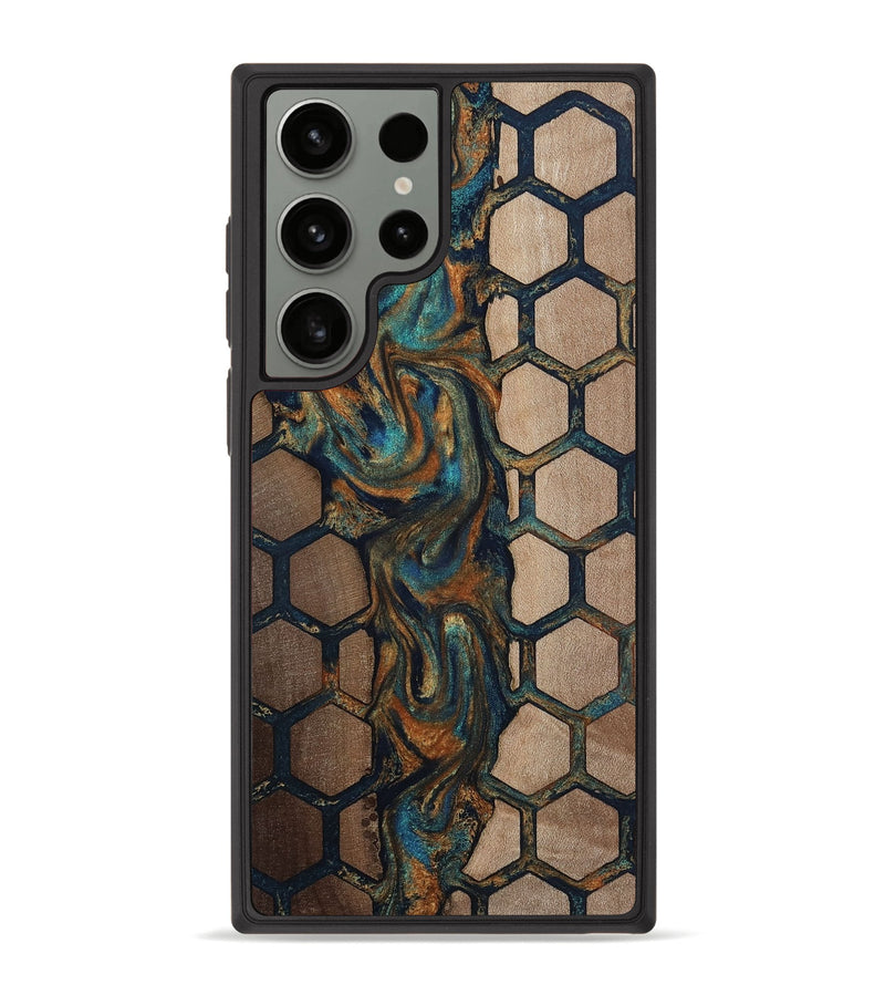 Galaxy S23 Ultra Wood Phone Case - Malik (Pattern, 812144)