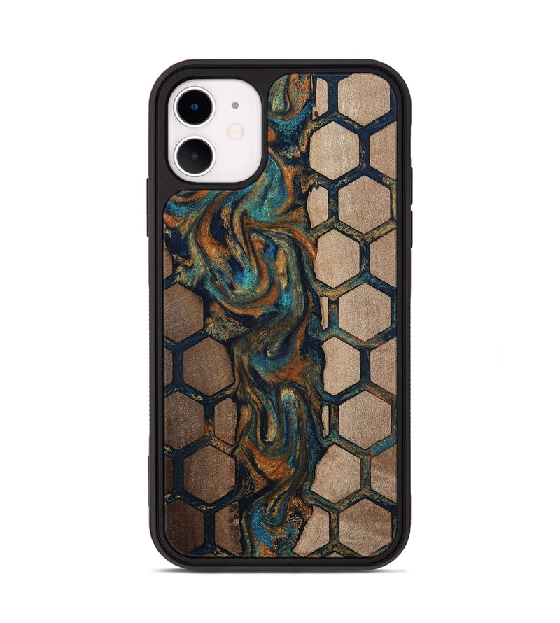 iPhone 11 Wood Phone Case - Malik (Pattern, 812144)