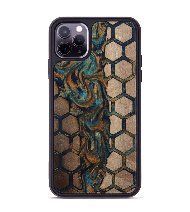 iPhone 11 Pro Max Wood Phone Case - Malik (Pattern, 812144)
