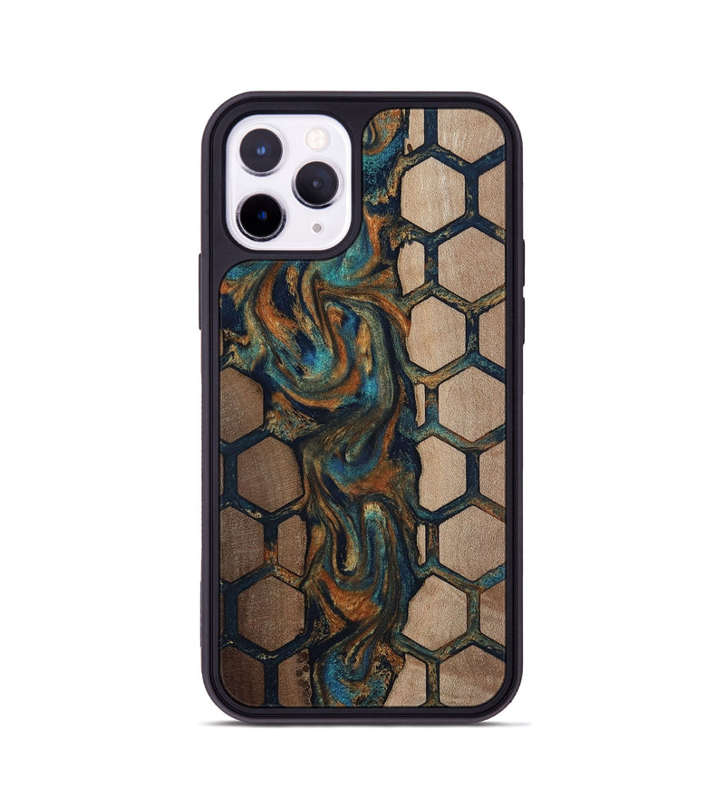 iPhone 11 Pro Wood Phone Case - Malik (Pattern, 812144)