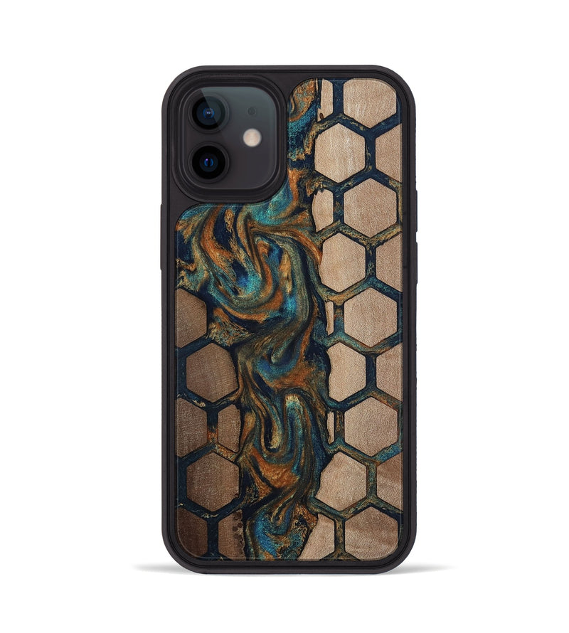 iPhone 12 Wood Phone Case - Malik (Pattern, 812144)