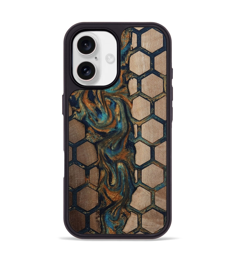 iPhone 17 Wood Phone Case - Malik (Pattern, 812144)