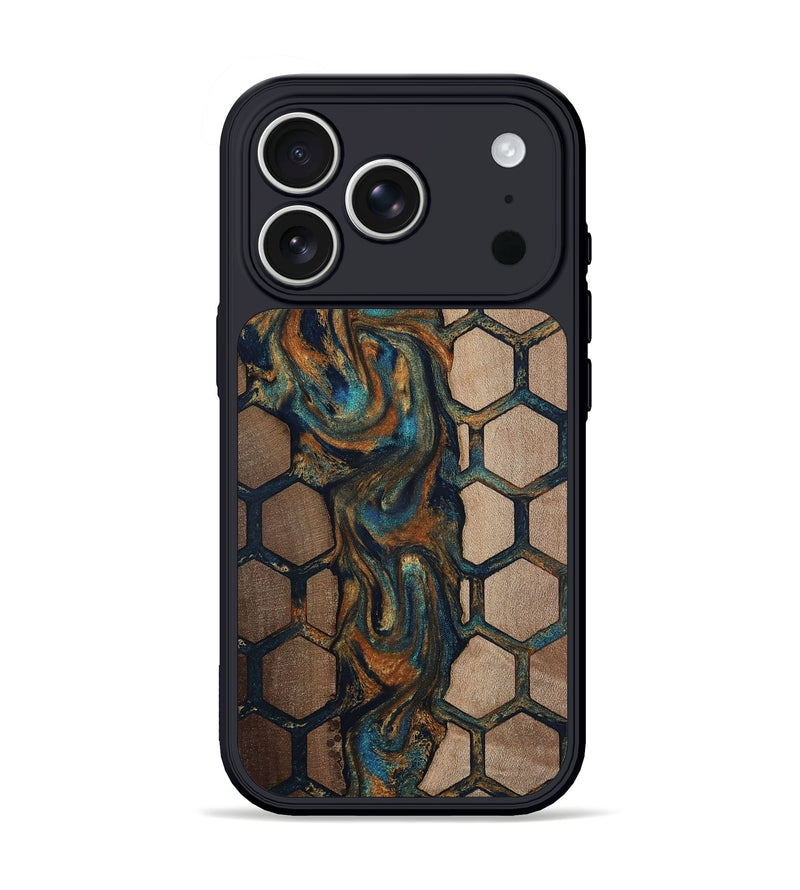 iPhone 17 Pro Wood Phone Case - Malik (Pattern, 812144)