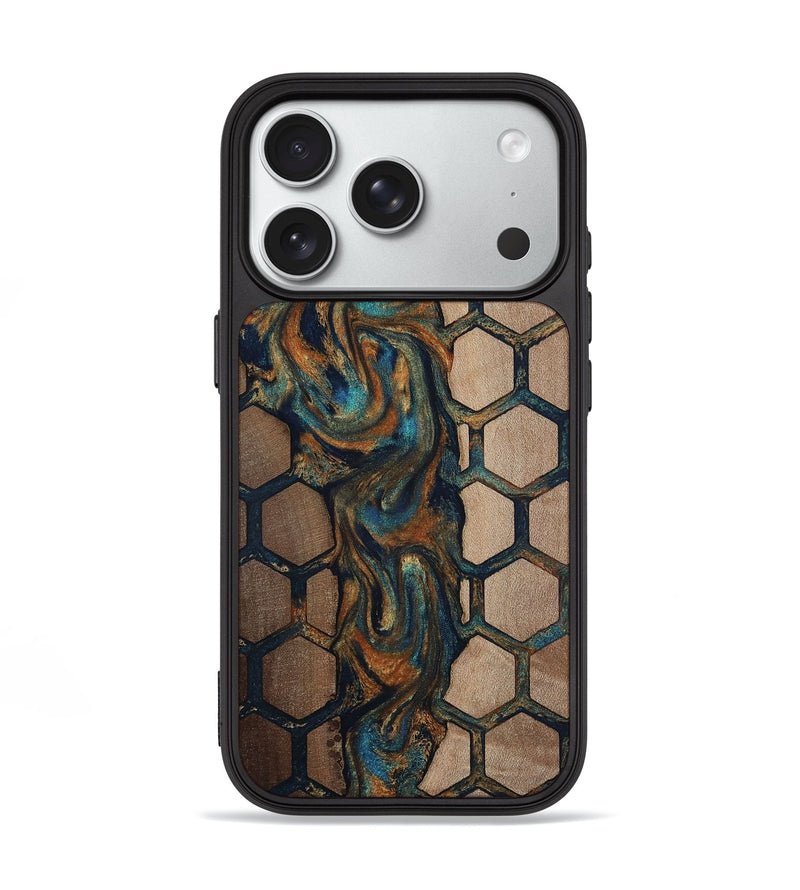 iPhone 18 Pro Wood Phone Case - Malik (Pattern, 812144)