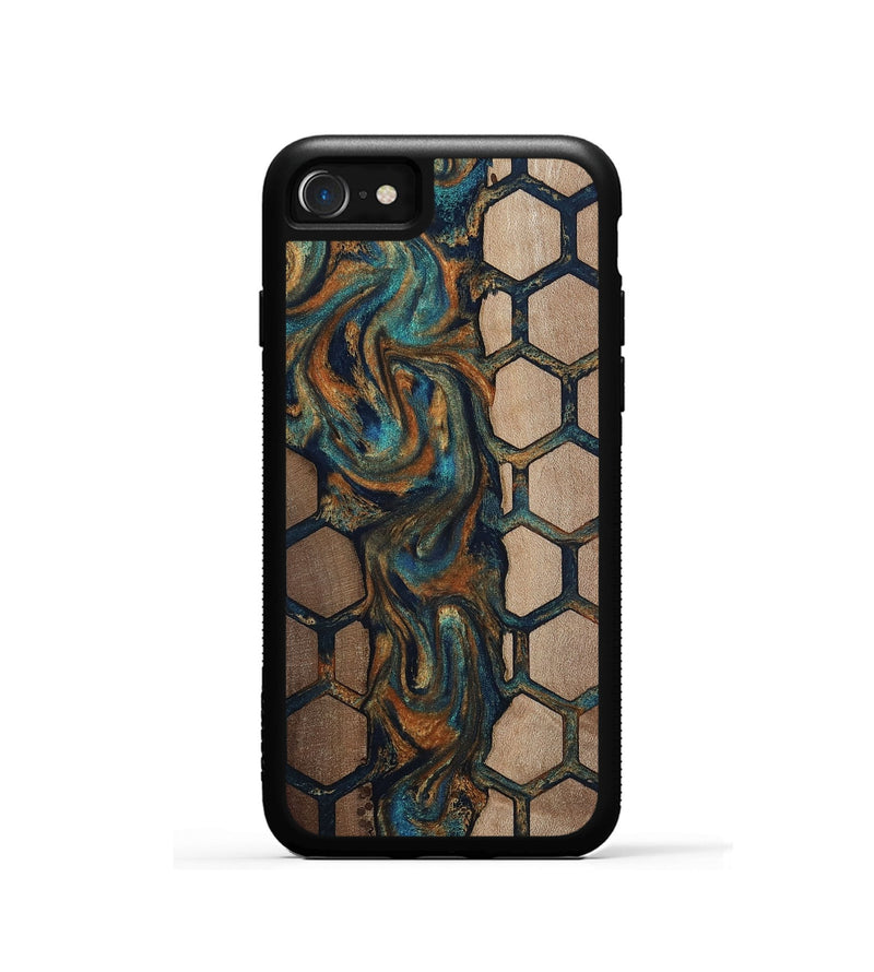 iPhone SE Wood Phone Case - Malik (Pattern, 812144)