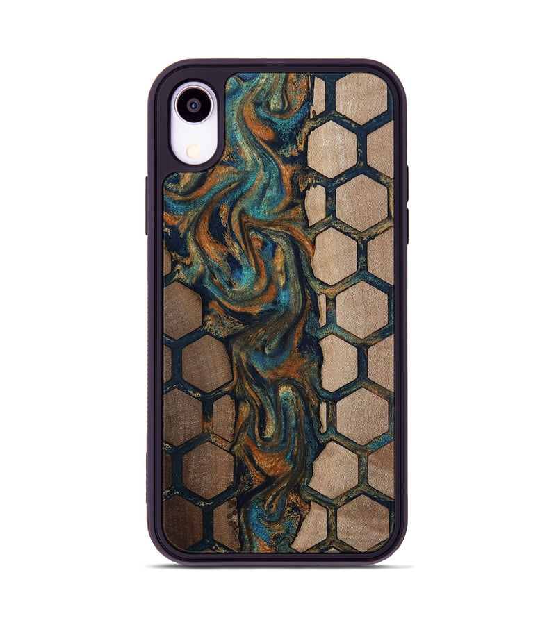 iPhone Xr Wood Phone Case - Malik (Pattern, 812144)
