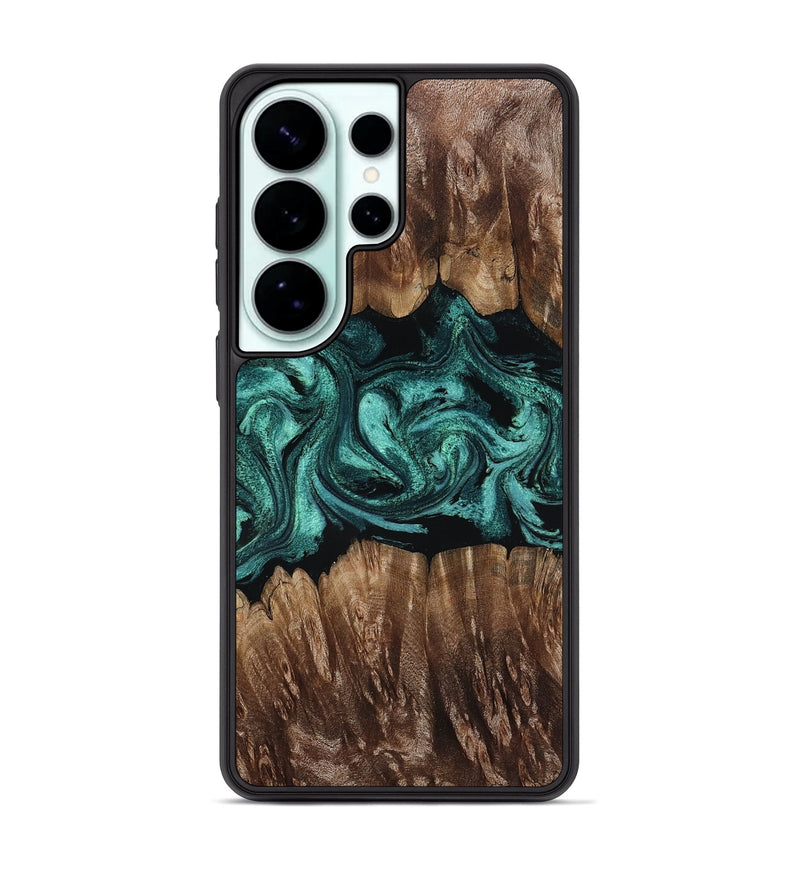 Galaxy S26 Ultra Wood Phone Case - Aaden (Green, 812173)