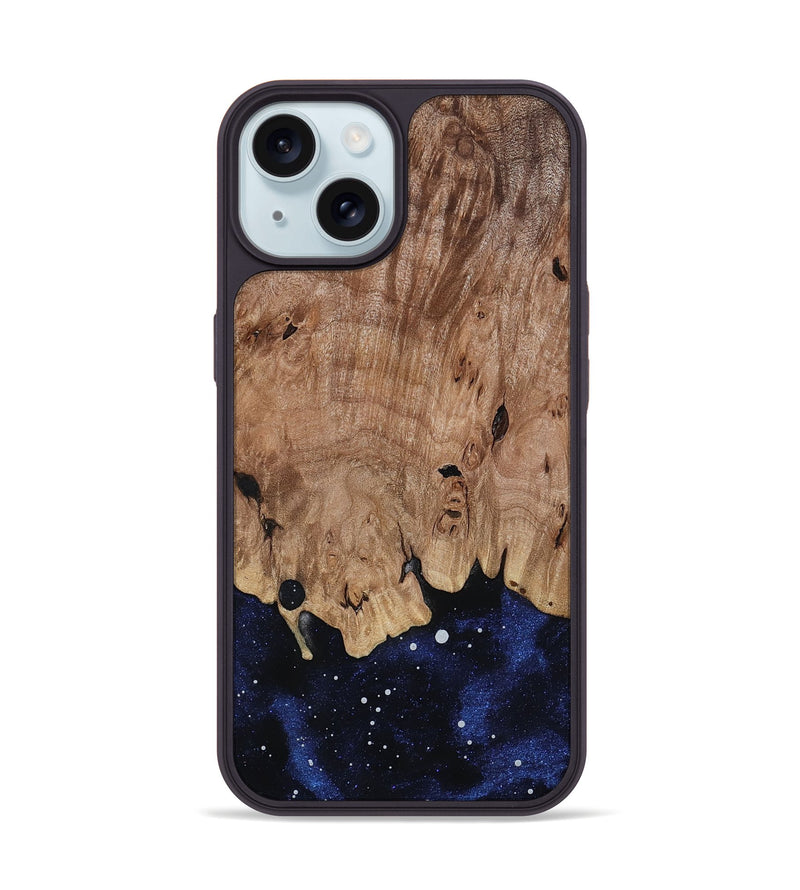 iPhone 15 Wood Phone Case - Erastus (Cosmos, 812188)