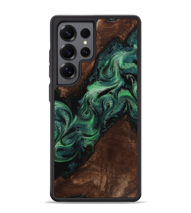 Galaxy S25 Ultra Wood Phone Case - Anabel (Green, 812189)