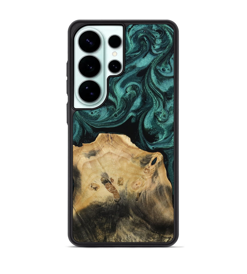 Galaxy S26 Ultra Wood Phone Case - Clemmie (Green, 812190)
