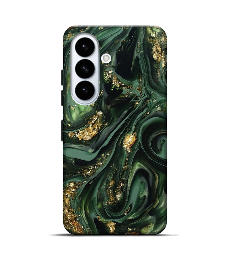 Galaxy S26 ResinArt Live Edge Phone Case - Tru (Green, 812237)