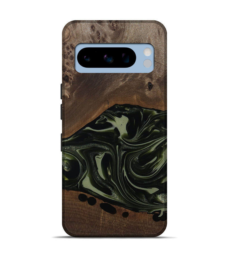 Pixel 8 Pro Wood Live Edge Phone Case - Albin (Green, 812241)