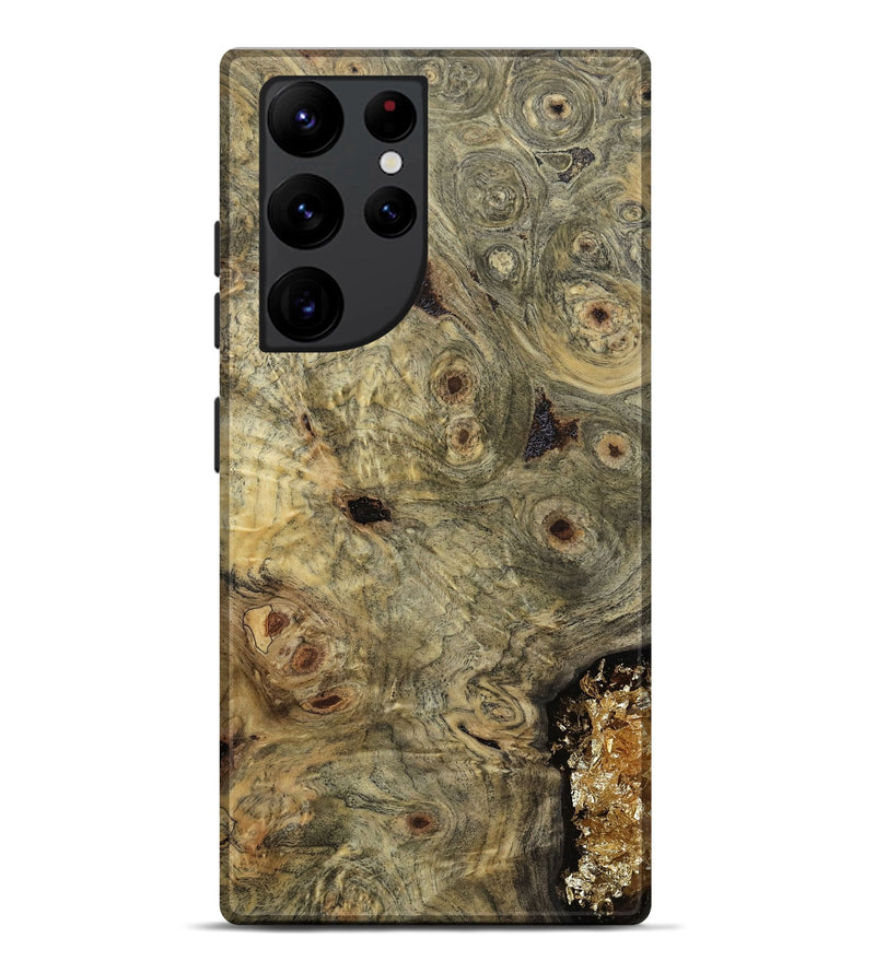 Galaxy S22 Ultra Wood Live Edge Phone Case - Darleen (Wood Burl, 812246)