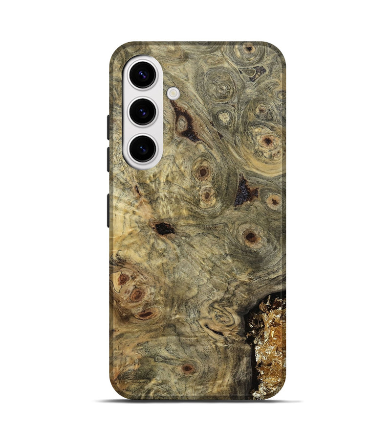 Galaxy S25 Wood Live Edge Phone Case - Darleen (Wood Burl, 812246)