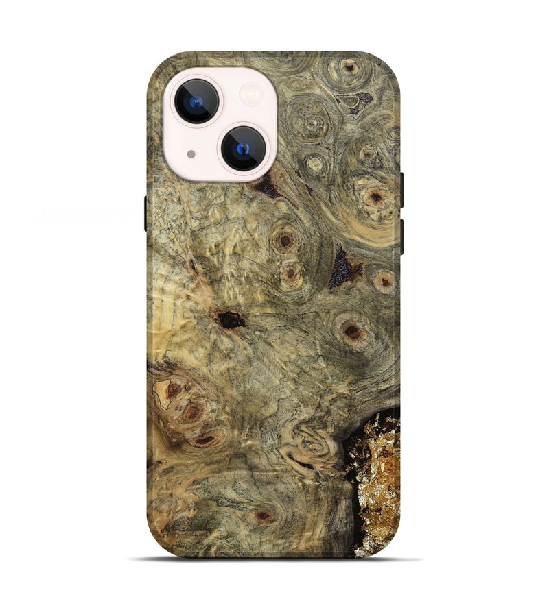 iPhone 13 Wood Live Edge Phone Case - Darleen (Wood Burl, 812246)