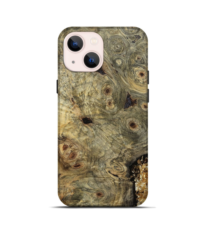 iPhone 13 mini Wood Live Edge Phone Case - Darleen (Wood Burl, 812246)