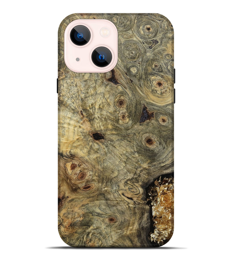 iPhone 14 Plus Wood Live Edge Phone Case - Darleen (Wood Burl, 812246)