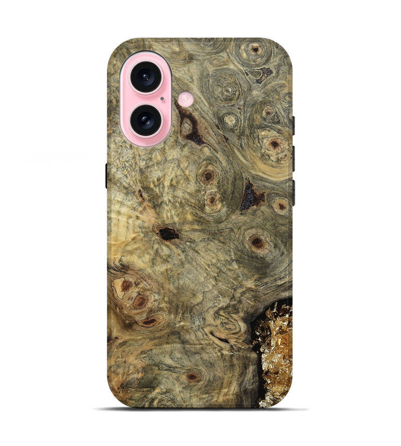 iPhone 17 Wood Live Edge Phone Case - Darleen (Wood Burl, 812246)
