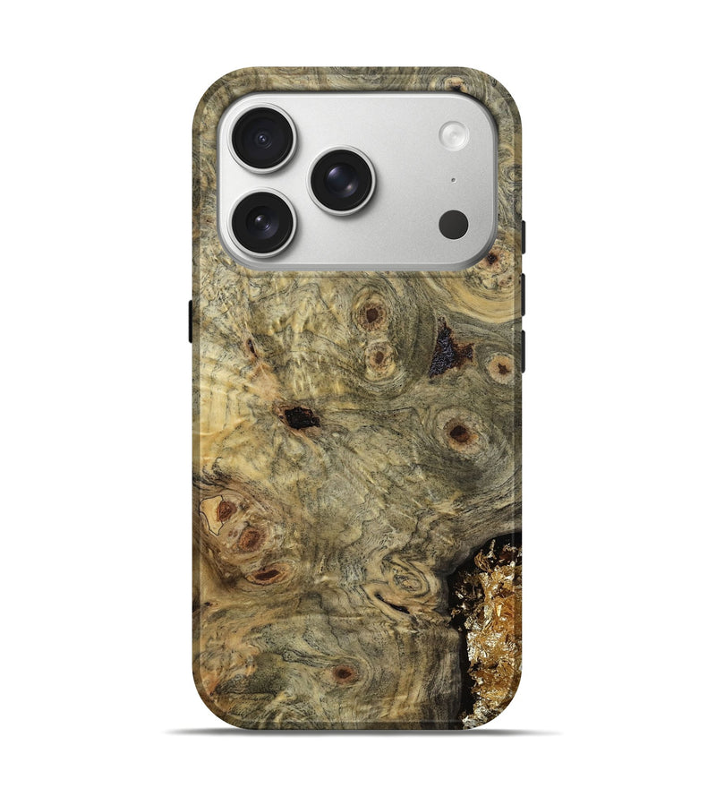 iPhone 17 Pro Wood Live Edge Phone Case - Darleen (Wood Burl, 812246)