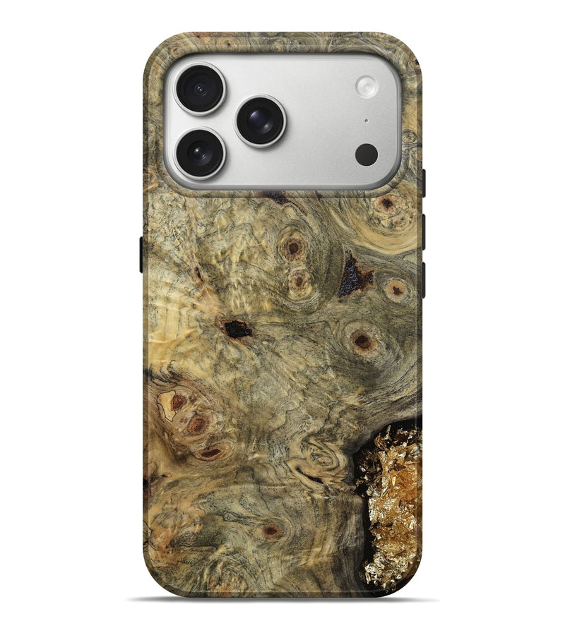 iPhone 17 Pro Max Wood Live Edge Phone Case - Darleen (Wood Burl, 812246)
