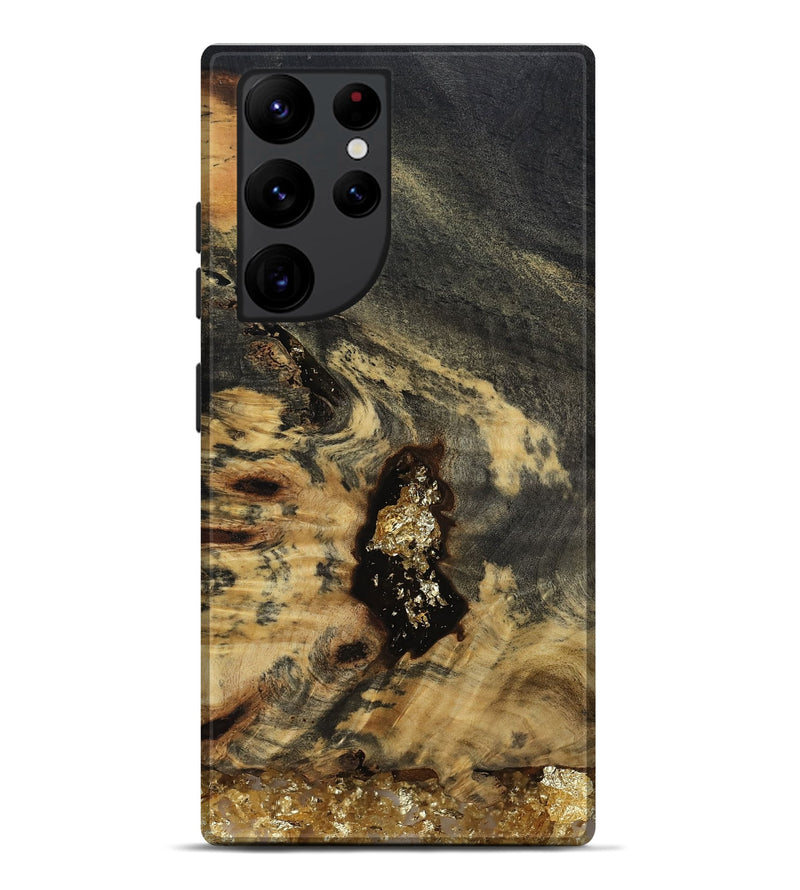 Galaxy S22 Ultra Wood Live Edge Phone Case - Devyn (Clear, 812248)