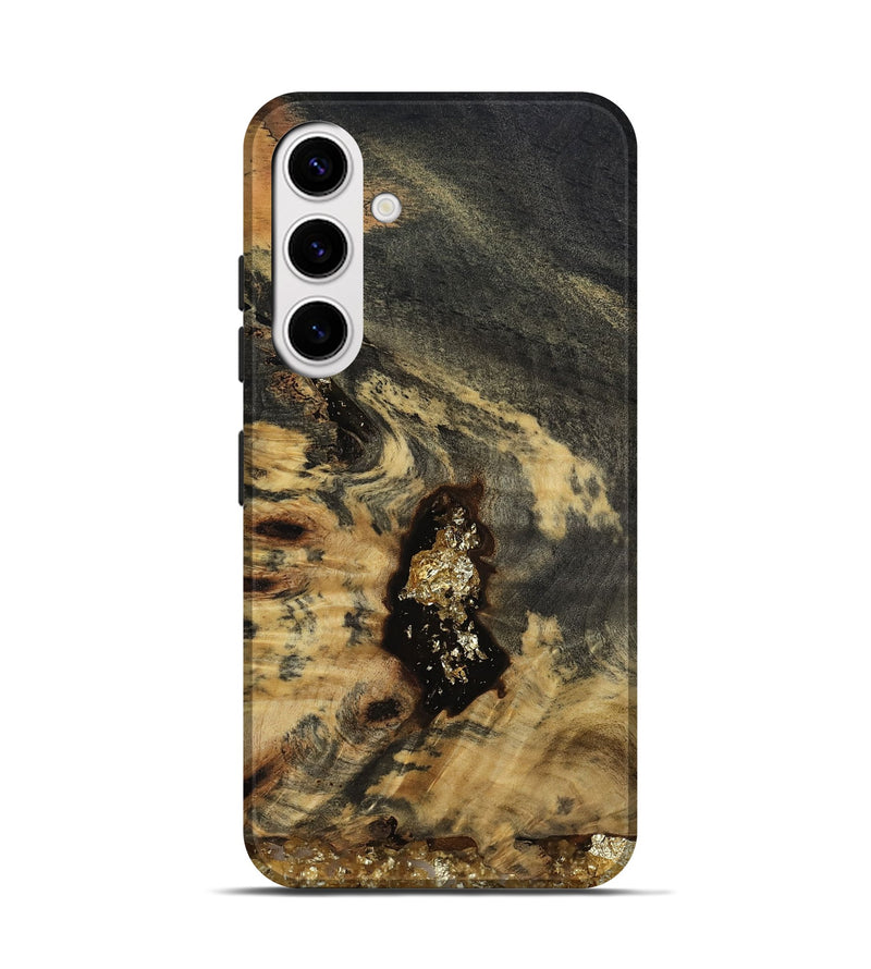 Galaxy S25 Wood Live Edge Phone Case - Devyn (Clear, 812248)