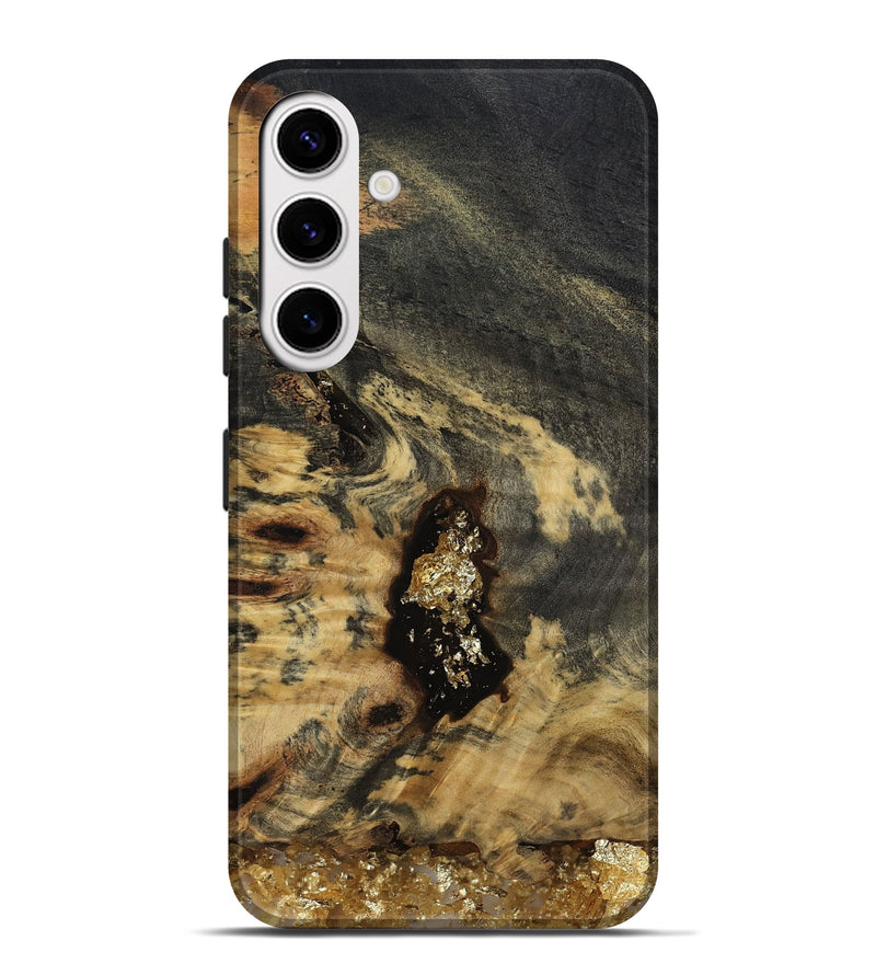 Galaxy S25 Plus Wood Live Edge Phone Case - Devyn (Clear, 812248)