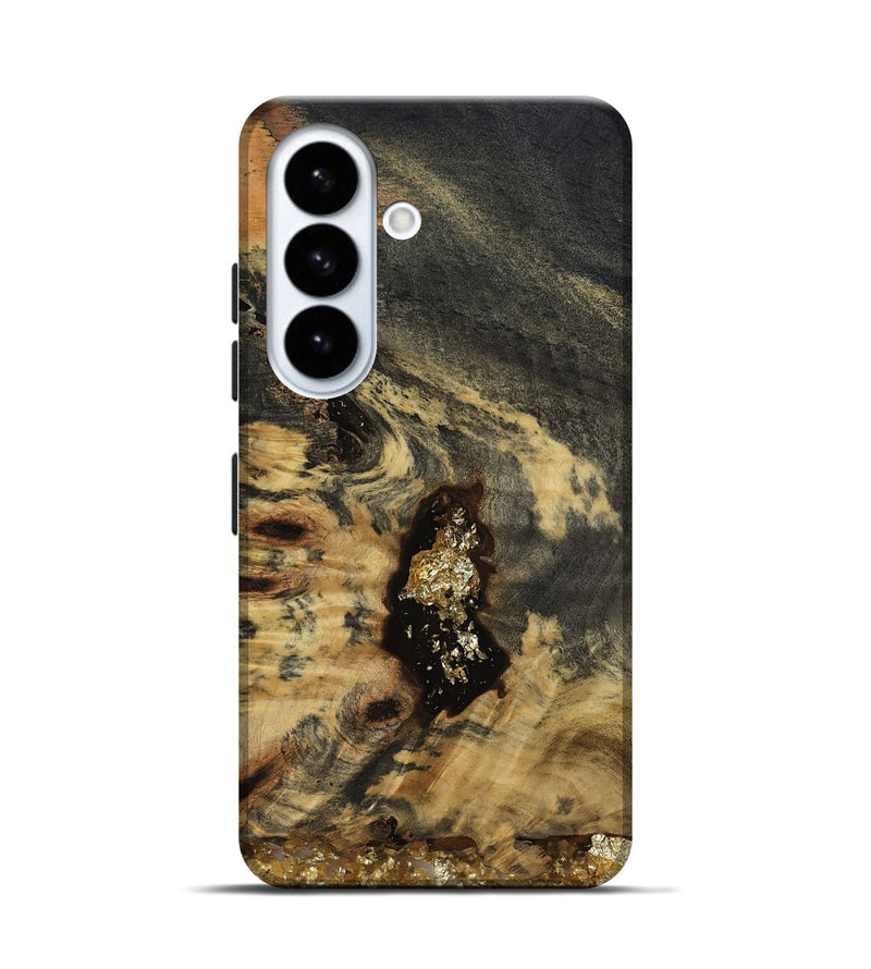 Galaxy S26 Wood Live Edge Phone Case - Devyn (Clear, 812248)