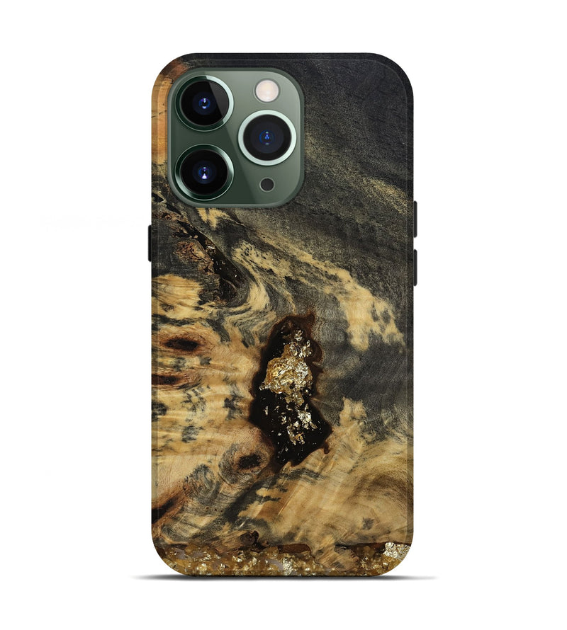 iPhone 13 Pro Wood Live Edge Phone Case - Devyn (Clear, 812248)