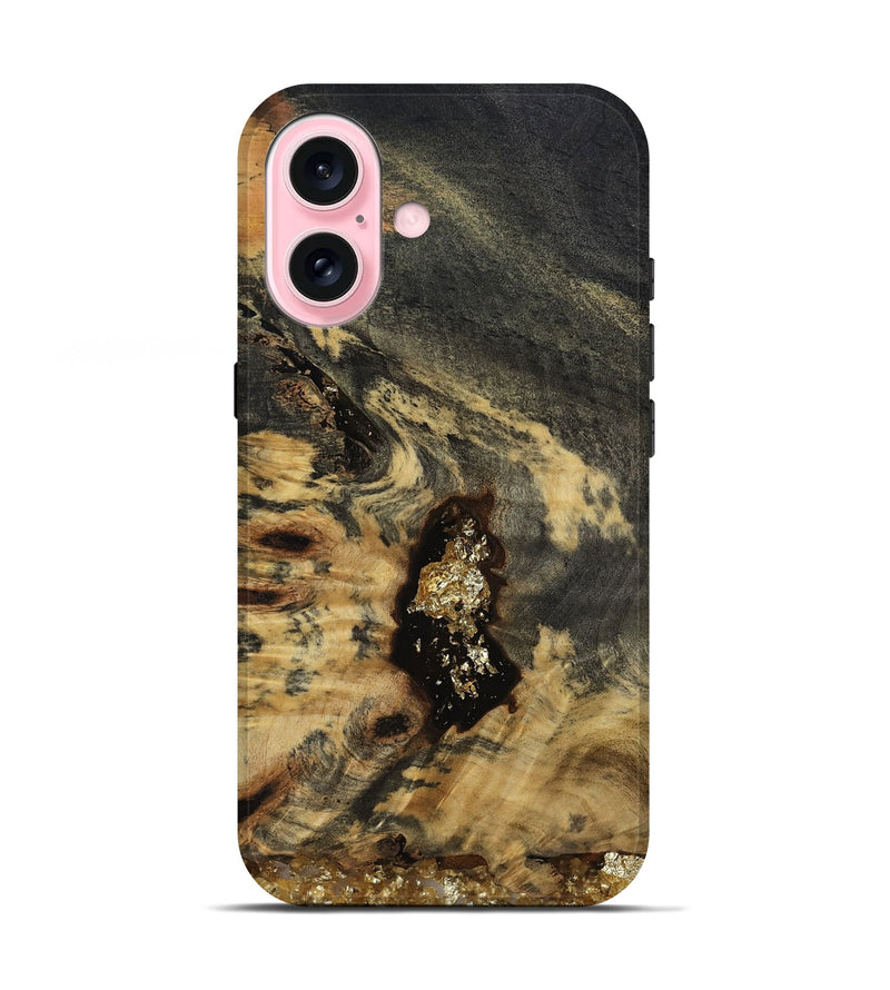 iPhone 17 Wood Live Edge Phone Case - Devyn (Clear, 812248)