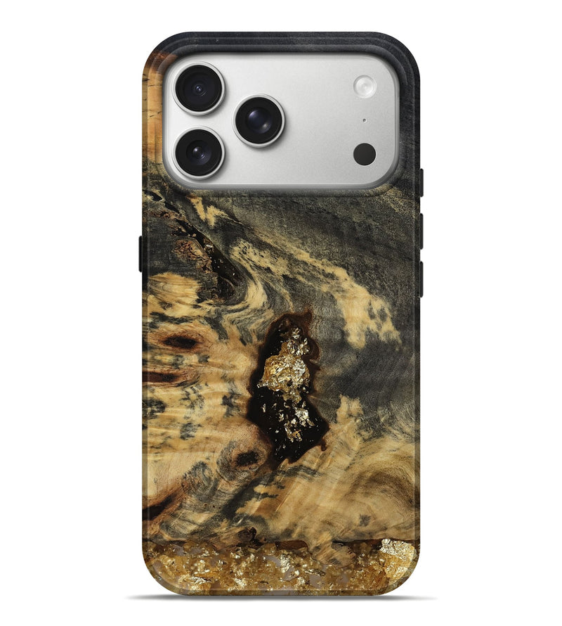 iPhone 17 Pro Max Wood Live Edge Phone Case - Devyn (Clear, 812248)