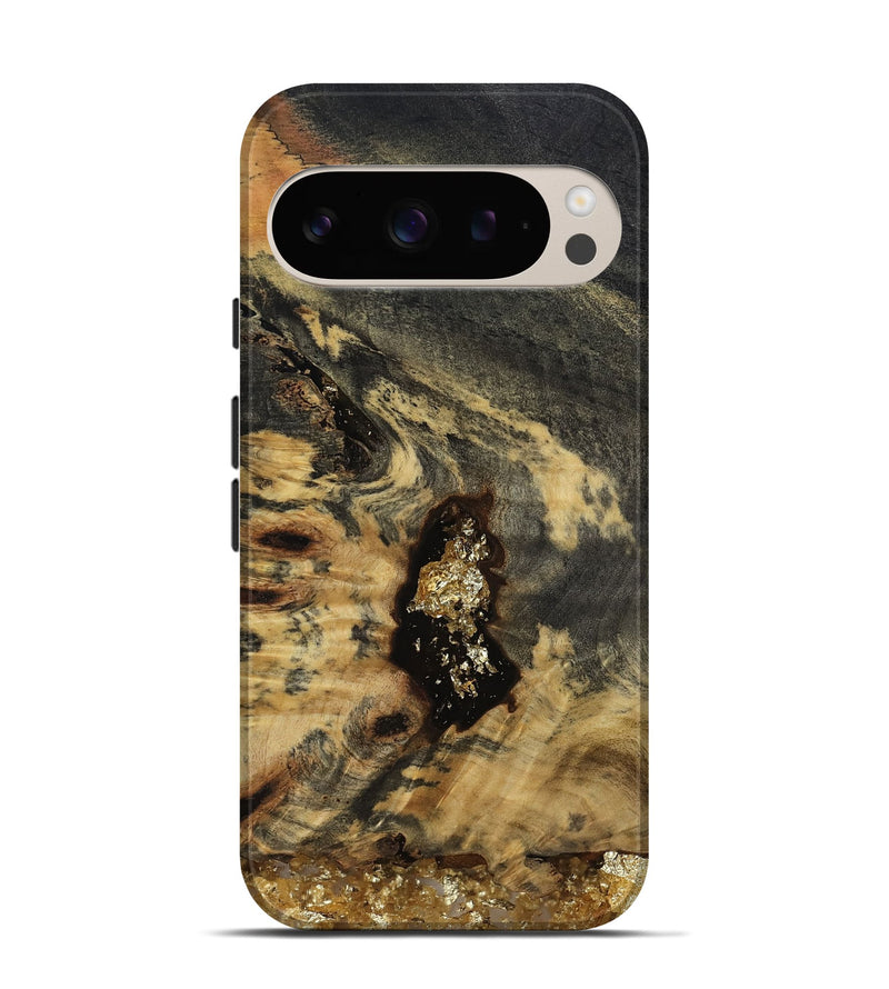Pixel 9 Wood Live Edge Phone Case - Devyn (Clear, 812248)