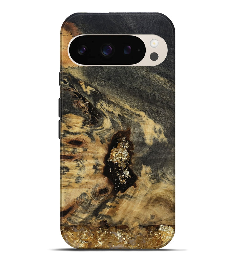 Pixel 9 Pro XL Wood Live Edge Phone Case - Devyn (Clear, 812248)