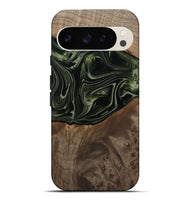 Pixel 9 Pro XL Wood Live Edge Phone Case - Lakisha (Green, 812252)