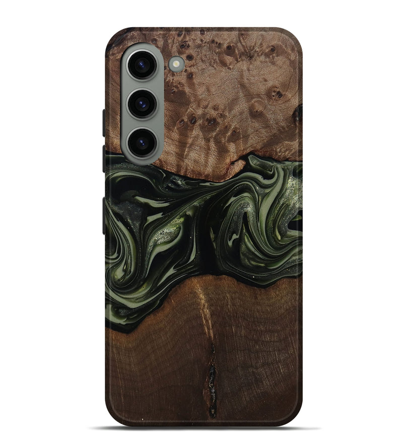 Galaxy S23 Plus Wood Live Edge Phone Case - Zyaire (Green, 812262)