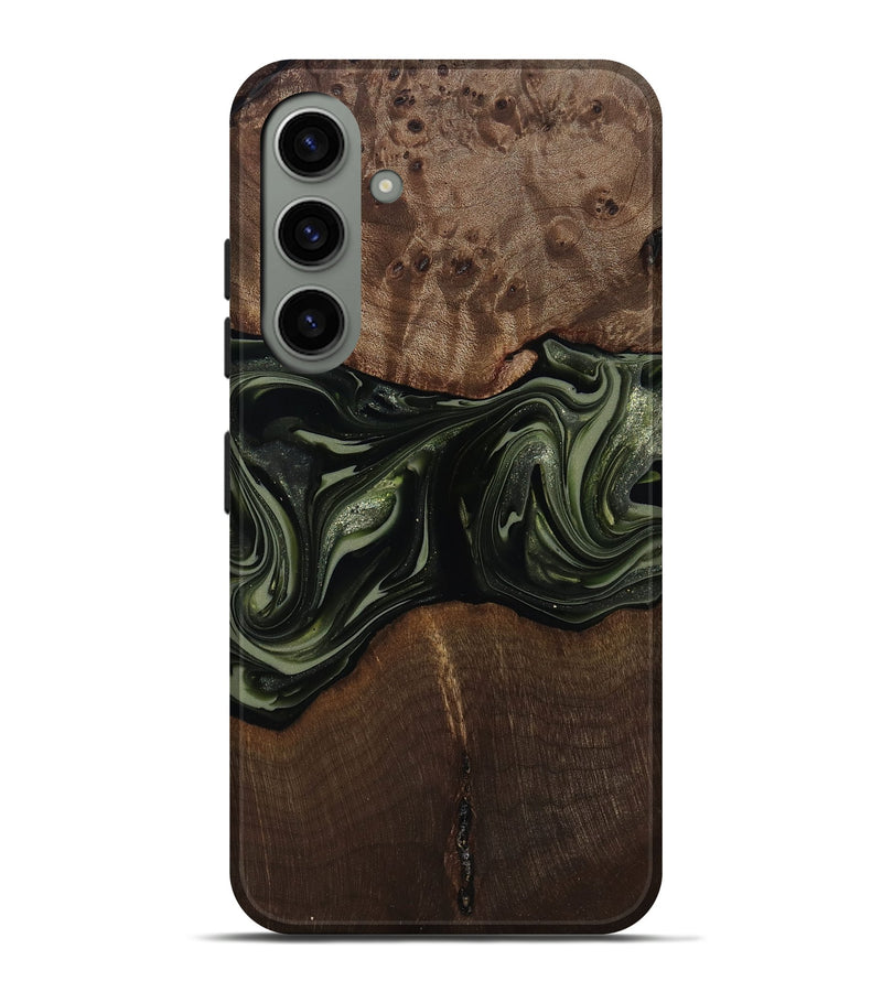 Galaxy S24 Plus Wood Live Edge Phone Case - Zyaire (Green, 812262)