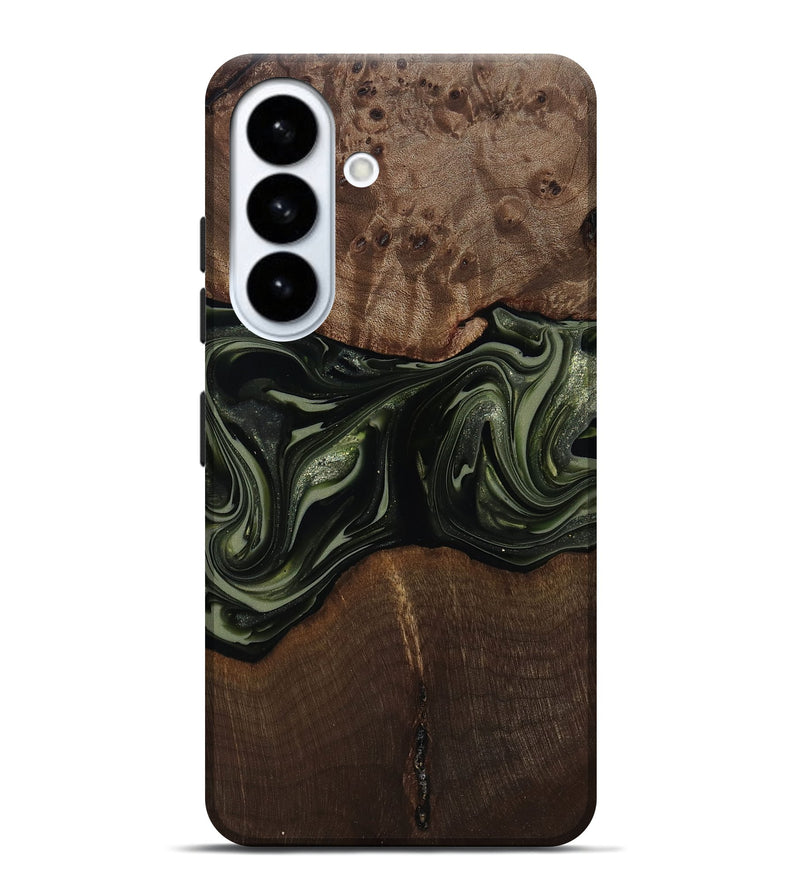 Galaxy S26 Plus Wood Live Edge Phone Case - Zyaire (Green, 812262)